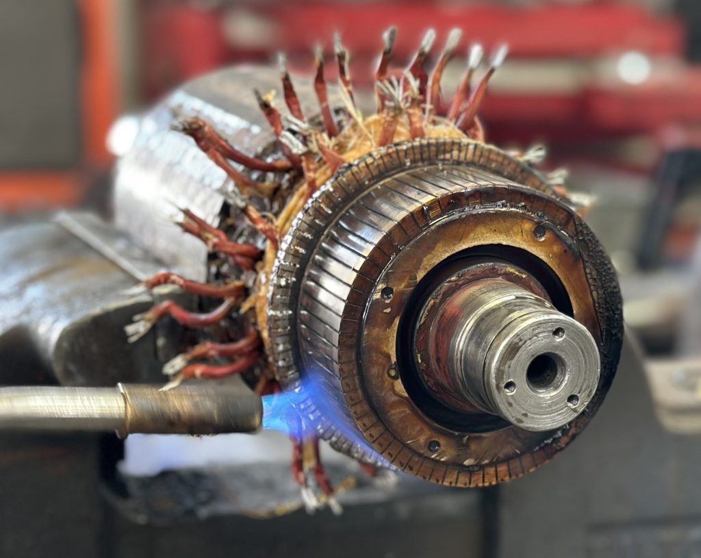 Motor repair workshop
